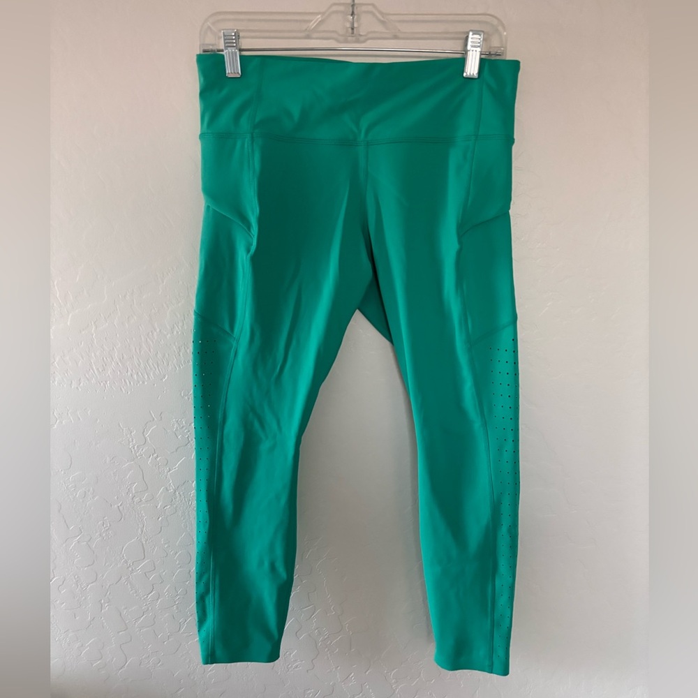 Athleta laser cut leggings